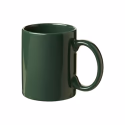 Bullet Santos Ceramic Mug (Pack of 2) - 9.7 x 8.2 cm, Green