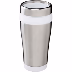 Bullet Elwood Insulated Tumbler (Pack of 2) - 17.6 x 8.3 cm, Silver/White