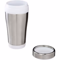 Bullet Elwood Insulated Tumbler (Pack of 2) - 17.6 x 8.3 cm, Silver/White