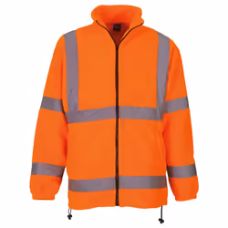 Yoko Mens Hi Vis Heavyweight Fleece Jacket (Pack of 2) - XL, Orange