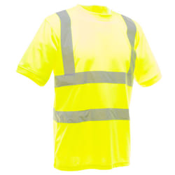 Yoko Ladies/Womens Hi-Vis Short Sleeve T-Shirt (Pack of 2) - 2XL, Hi-Vis Yellow