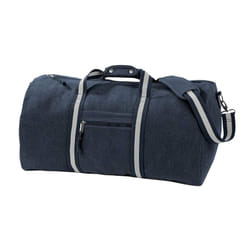 Quadra Vintage Canvas Holdall Duffle Bag - 45 Litres (Pack of 2) - One Size, Vintage Oxford Navy