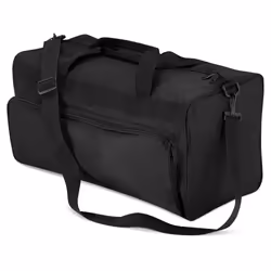 Quadra Duffle Holdall Travel Bag (34 Litres) (Pack of 2) - One Size, Black