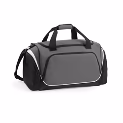 Quadra Pro Team Holdall / Duffle Bag (55 Litres) (Pack of 2) - One Size, Graphite/Black/White