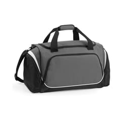 Quadra Pro Team Holdall / Duffle Bag (55 Litres) (Pack of 2) - One Size, Graphite/Black/White