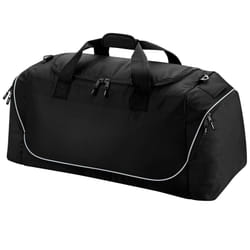 Quadra Teamwear Jumbo Kit Duffle Bag - 110 Litres (Pack of 2) - One Size, Black/Light Grey