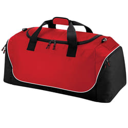 Quadra Teamwear Jumbo Kit Duffle Bag - 110 Litres (Pack of 2) - One Size, Classic Red/Black/White