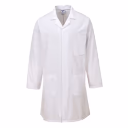 Portwest Standard Workwear Lab Coat (Medical Health) (Pack of 2) - 5XL, White