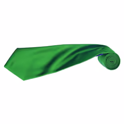 Premier Mens Plain Satin Tie (Narrow Blade) (Pack of 2) - One Size, Emerald