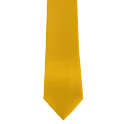 Premier Mens Plain Satin Tie (Narrow Blade) (Pack of 2) - One Size, Lemon