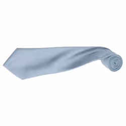 Premier Mens Plain Satin Tie (Narrow Blade) (Pack of 2) - One Size, Light Blue
