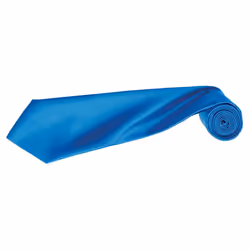 Premier Mens Plain Satin Tie (Narrow Blade) (Pack of 2) - One Size, Sapphire