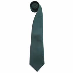 Premier Mens âColoursâ Plain Fashion / Business Tie (Pack of 2) - One Size, Bottle