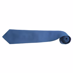 Premier Mens âColoursâ Plain Fashion / Business Tie (Pack of 2) - One Size, Royal