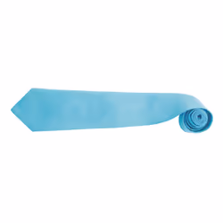 Premier Mens âColoursâ Plain Fashion / Business Tie (Pack of 2) - One Size, Turquoise