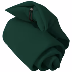 Premier Tie - Mens Plain Workwear Clip On Tie (Pack of 2) - One Size, Bottle Green