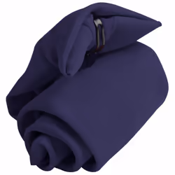 Premier Tie - Mens Plain Workwear Clip On Tie (Pack of 2) - One Size, Navy