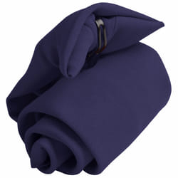 Premier Tie - Mens Plain Workwear Clip On Tie (Pack of 2) - One Size, Navy