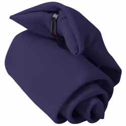 Premier Tie - Mens Plain Workwear Clip On Tie (Pack of 2) - One Size, Navy