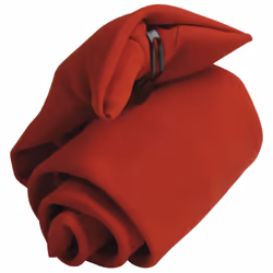 Premier Tie - Mens Plain Workwear Clip On Tie (Pack of 2) - One Size, Red