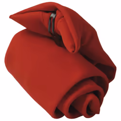 Premier Tie - Mens Plain Workwear Clip On Tie (Pack of 2) - One Size, Red