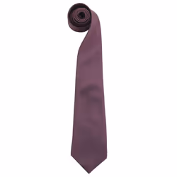 Premier Mens Fashion âColoursâ Work Clip On Tie (Pack of 2) - One Size, Purple