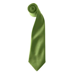 Premier Colours Mens Satin Clip Tie (Pack of 2) - One size, Oasis Green