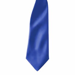 Premier Colours Mens Satin Clip Tie (Pack of 2) - One size, Royal