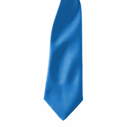 Premier Colours Mens Satin Clip Tie (Pack of 2) - One size, Sapphire