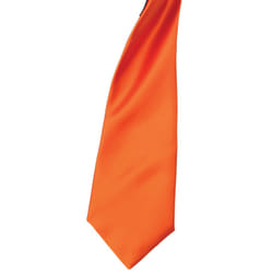 Premier Colours Mens Satin Clip Tie (Pack of 2) - One size, Terracotta