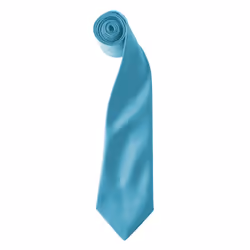 Premier Colours Mens Satin Clip Tie (Pack of 2) - One size, Turquoise