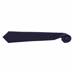 Premier Tie - Men Plain Work Tie (Pack of 2) - One Size, Navy