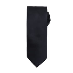 Premier Mens Micro Waffle Formal Work Tie (Pack of 2) - One Size, Black