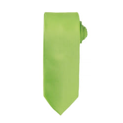 Premier Mens Micro Waffle Formal Work Tie (Pack of 2) - One Size, Lime