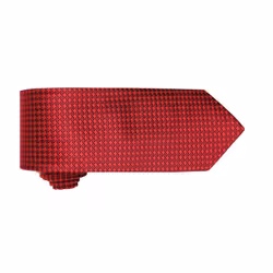 Premier Mens Puppy Tooth Formal Work Tie (Pack of 2) - One Size, Red
