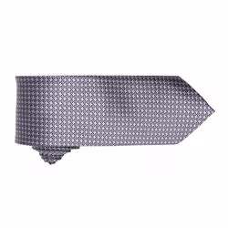 Premier Mens Puppy Tooth Formal Work Tie (Pack of 2) - One Size, Silver