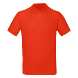 B&C Mens Inspire Polo (Pack of 2) - S, Flame Red