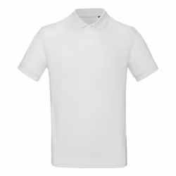 B&C Mens Inspire Polo (Pack of 2) - S, Snow
