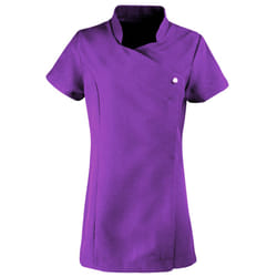 Premier Ladies/Womens *Blossom* Tunic / Health Beauty & Spa / Workwear (Pack of 2) - 24, Purple