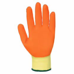 Portwest Fortis Grip Gloves (A150) / Workwear / Safetywear (Pack of 2) - M, Yellow/ Orange