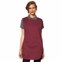 Premier Ladies/Womens Pocket Tabard / Workwear (Pack of 2) - 2XL, Burgundy