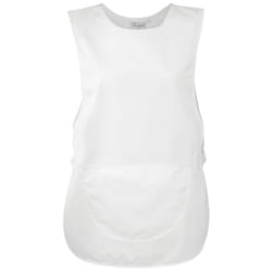 Premier Ladies/Womens Pocket Tabard / Workwear (Pack of 2) - S, White