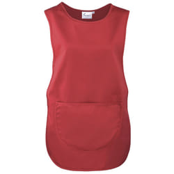 Premier Ladies/Womens Pocket Tabard / Workwear (Pack of 2) - L, Red