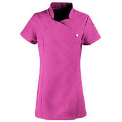 Premier Ladies/Womens *Blossom* Tunic / Health Beauty & Spa / Workwear (Pack of 2) - 10, Hot Pink