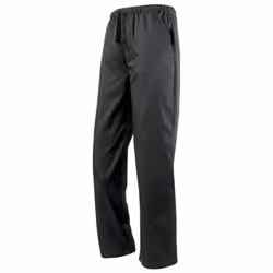 Premier Essential Unisex Chefs Trouser / Catering Workwear (Pack of 2) - XS, Black