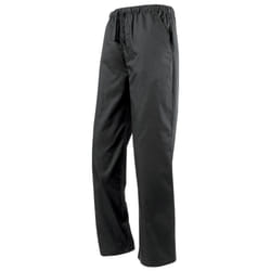 Premier Essential Unisex Chefs Trouser / Catering Workwear (Pack of 2) - XS, Black