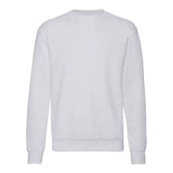 Fruit Of The Loom Kids Unisex Premium 70/30 Sweatshirt (Pack of 2) - 12-13 Years, Heather Grey