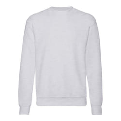 Fruit Of The Loom Kids Unisex Premium 70/30 Sweatshirt (Pack of 2) - 14-15 Years, Heather Grey