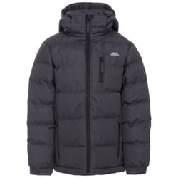 Trespass Boys Tuff Hooded Jacket - 2/3, Dark Grey