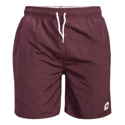 Duke Mens Yarrow D555 Full Length Swim Shorts - S, Burgundy